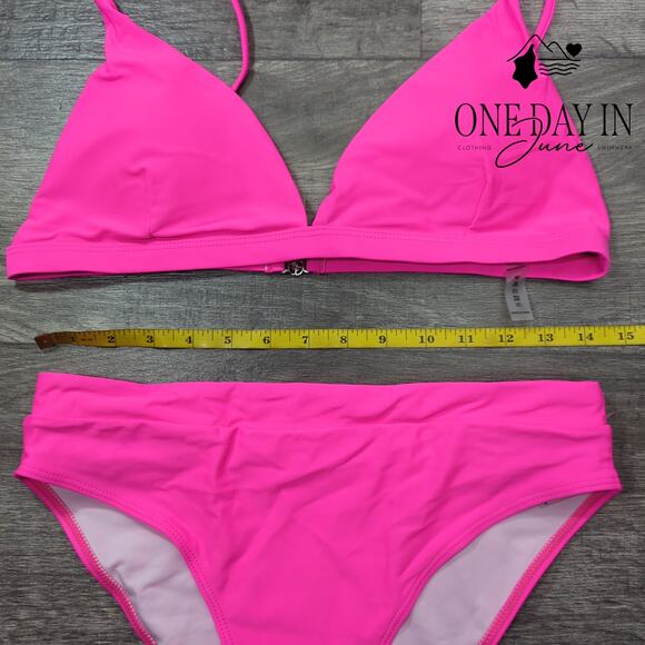 CharmLeaks High Cut Bikini Swimsuit Size L - Picture 2 of 4